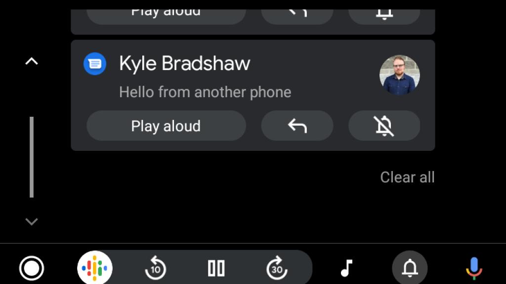 Respuestas rápidas en Android Auto