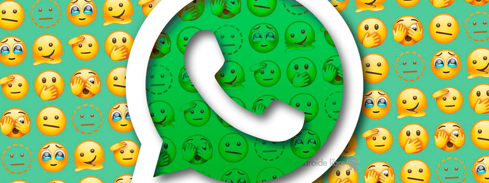 Los nuevos emoticonos de WhatsApp qu significan y expresan