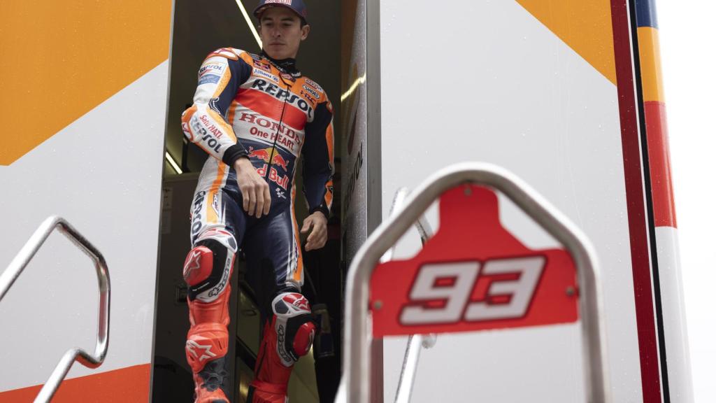 Marc Márquez, durante el Gran Premio de Portugal de MotoGP 2022