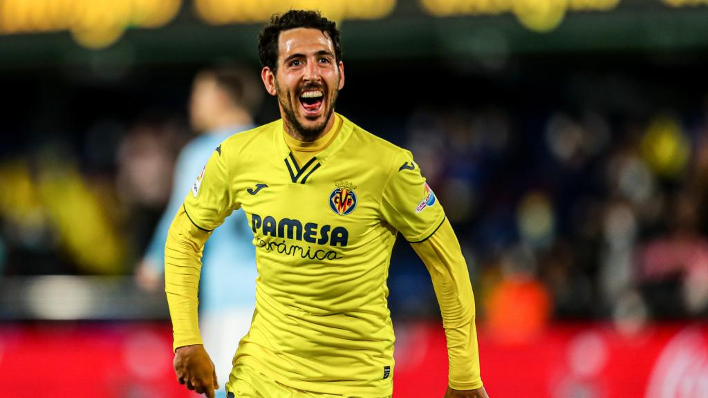 Dani Parejo, en un partido del Villarreal de la temporada 2021/2022