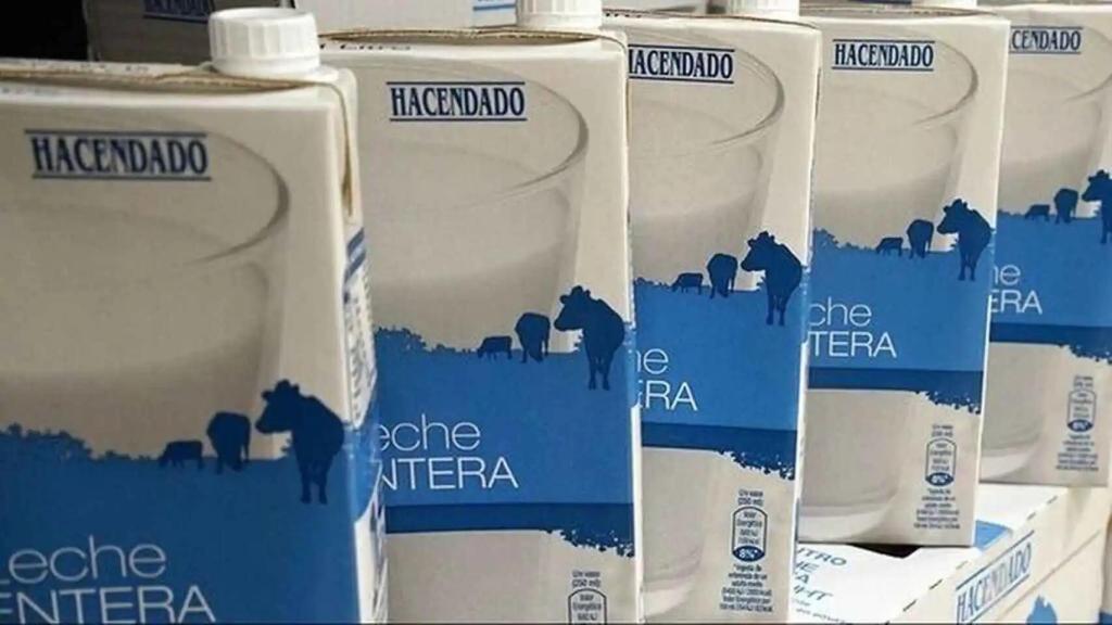 Marca blanca en un supermercado.