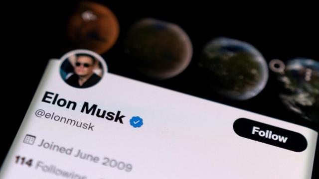 Imagen de la cuenta de Elon Musk en la red social Twitter.