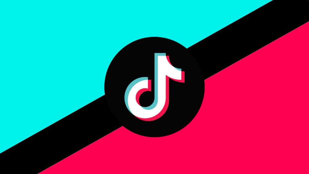 Logo de TikTok en un fotomontaje.