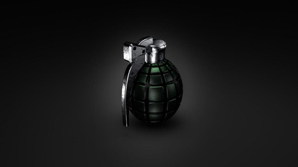 Imagen de archivo de una granada de mano.