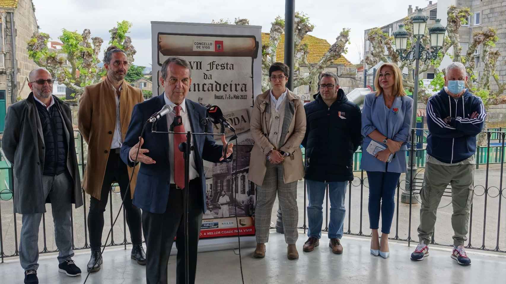 Presentación en Bouzas de la Festa da Brincadeira.