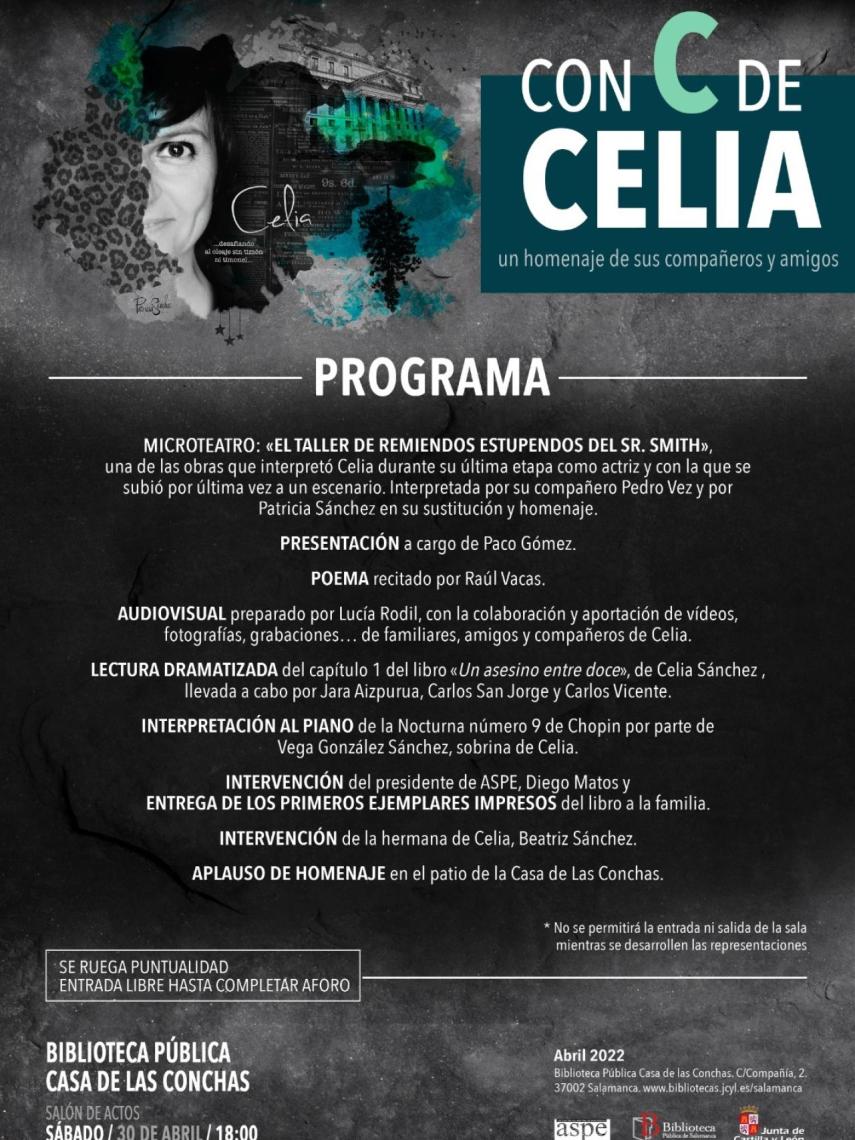 Programa homenaje Celia Sánchez