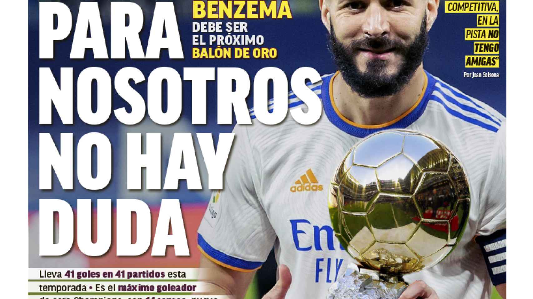 La portada del diario Marca (28/04/2022)