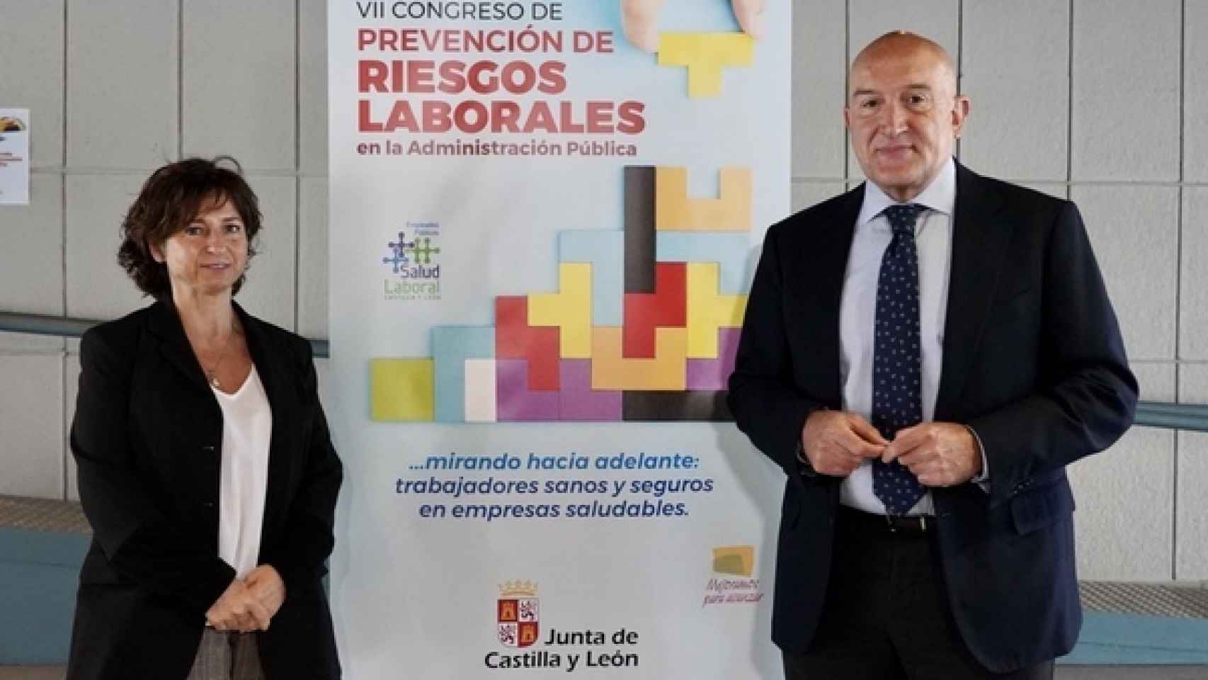 El consejero de la Presidencia, Jesús Julio Carnero, inaugura el VII Congreso de Prevención de Riesgos Laborales en la Administración Pública
