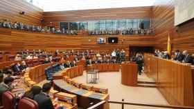 El pleno de las Cortes durante la sesión constitutiva, el pasado 10 de marzo. / ICAL