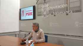 El portavoz socialista en la Diputación de Salamanca, Fernando Rubio