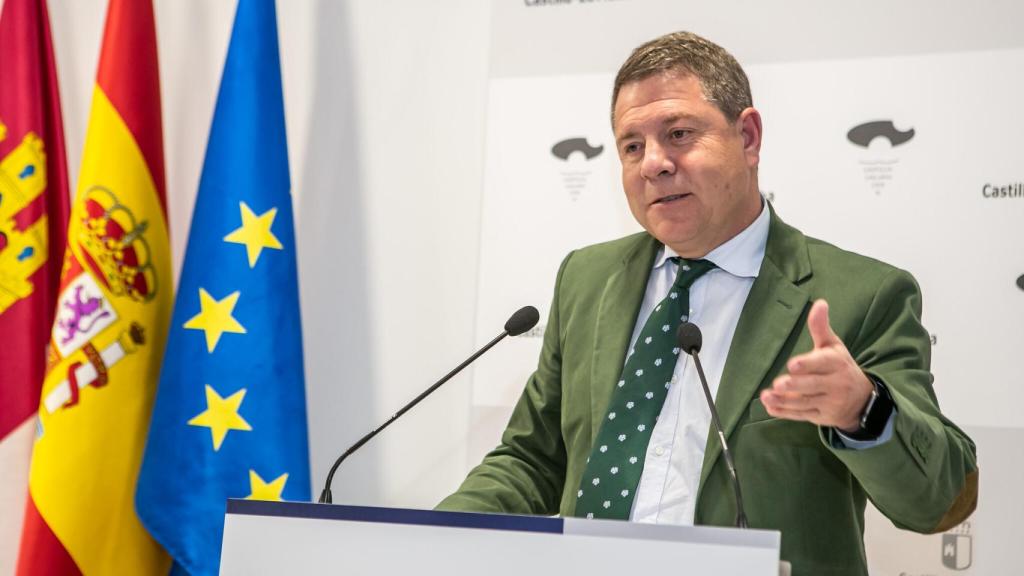 Emiliano García-Page, presidente de Castilla-La Mancha. Foto: JCCM.