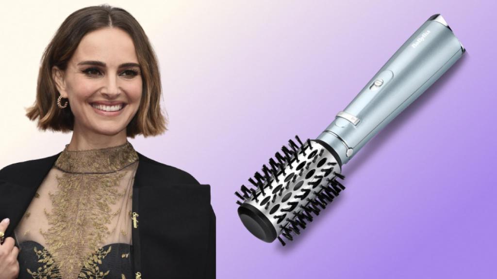 Natalie Portman luce un bob con ondas.