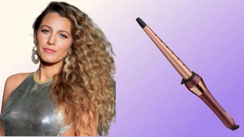 Blake Lively con melena larga curly