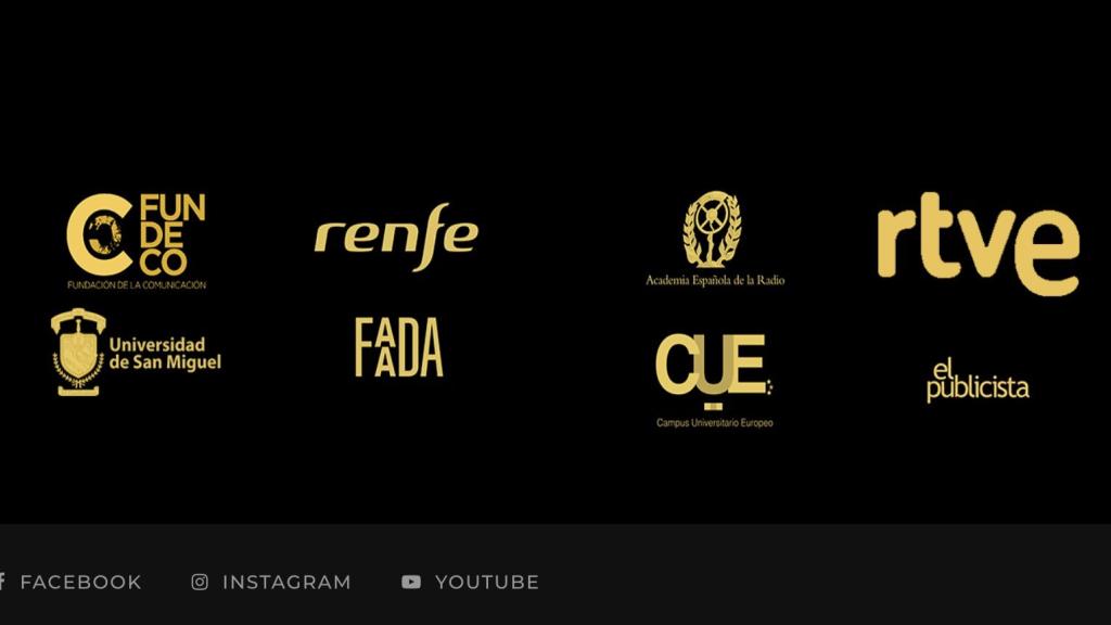 El logo de RTVE en los Luxury Awards.