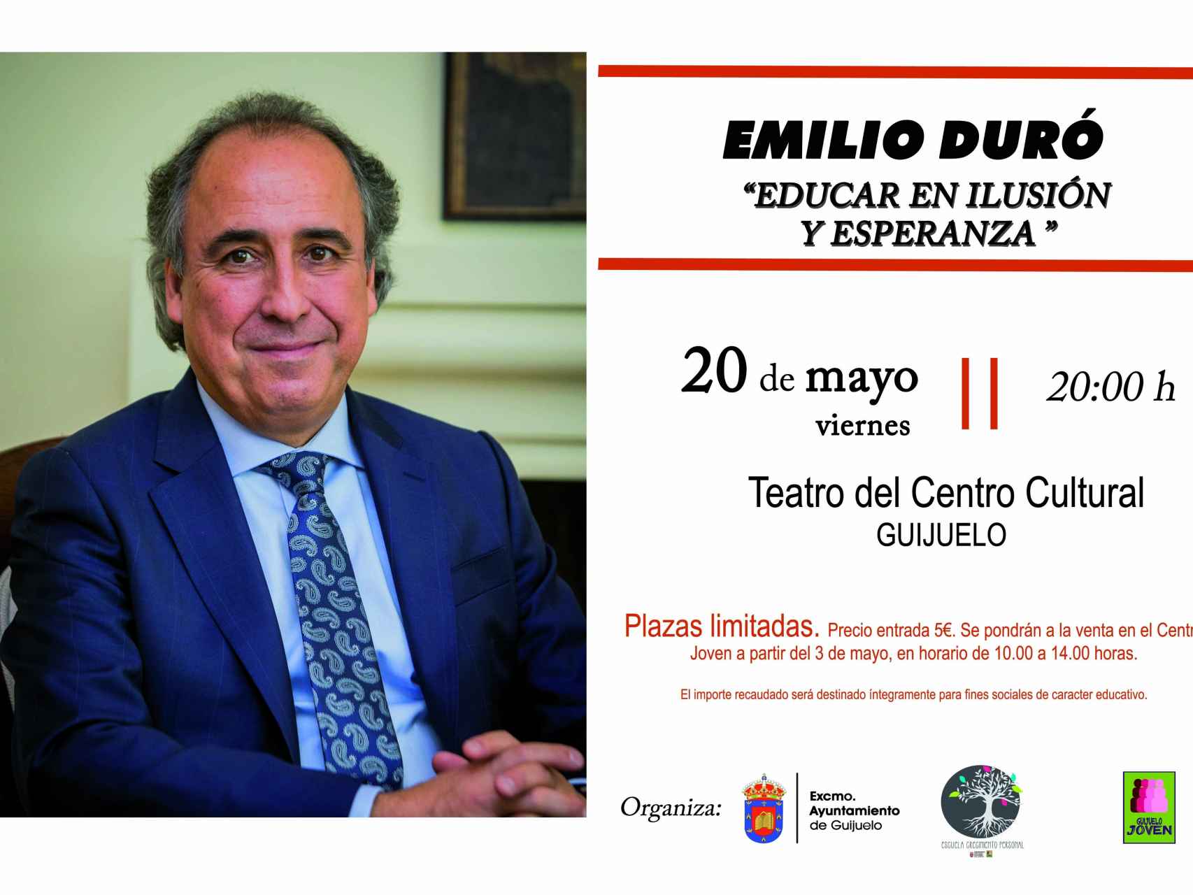 Conferencia Emilio Duró en Guijuelo