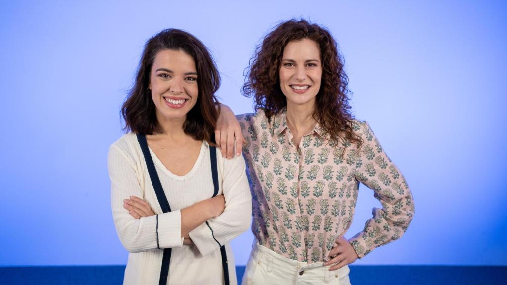 Leonor Martín y Lidia San José presentan el nuevo programa de La 2, 'Los pilares del tiempo'.