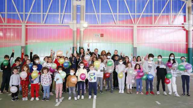 Inauguración de las nuevas instalaciones del colegio vigués.