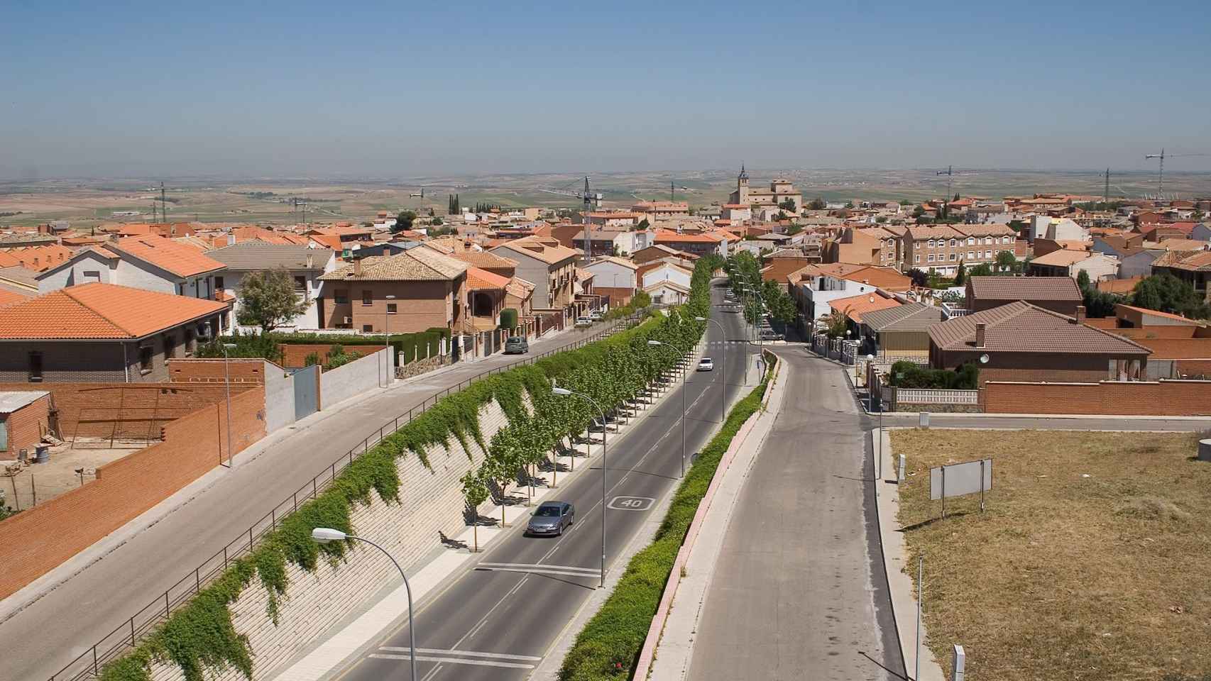 Una panorámica de la localidad toledana de Bargas (Toledo). Foto: Ayuntamiento.