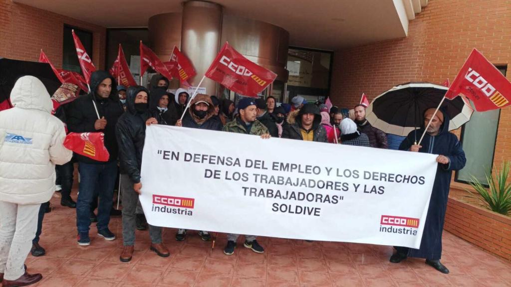 Una de las últimas movilizaciones de los trabajadores y trabajadoras.