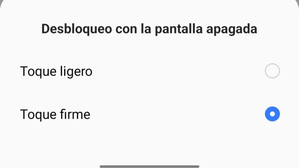 Desbloqueo  con huella en móvil realme