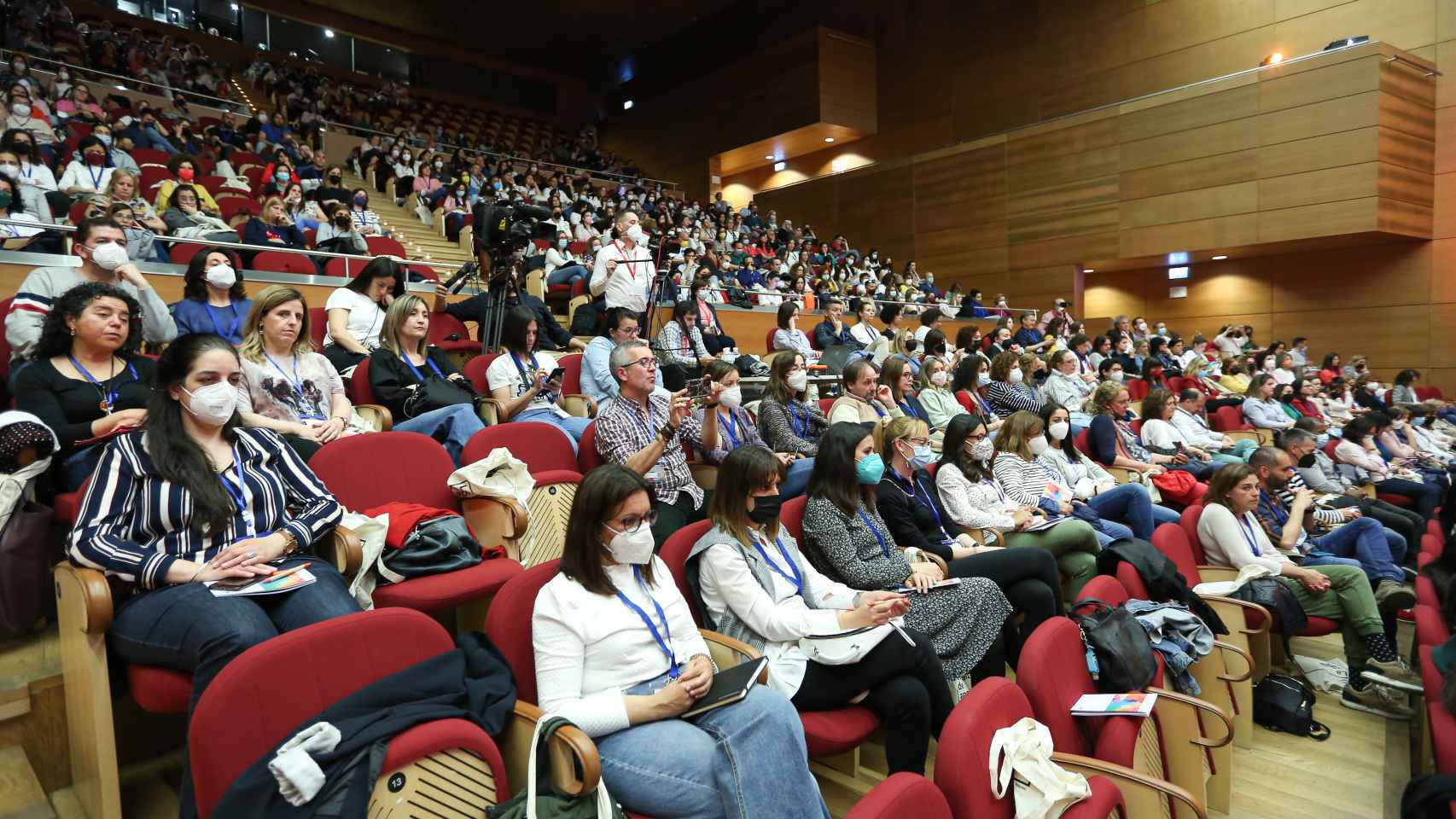 Asistentes a la IV Edición del Congreso de Educación 'Exducere' en Toledo. Foto: Óscar Huertas.