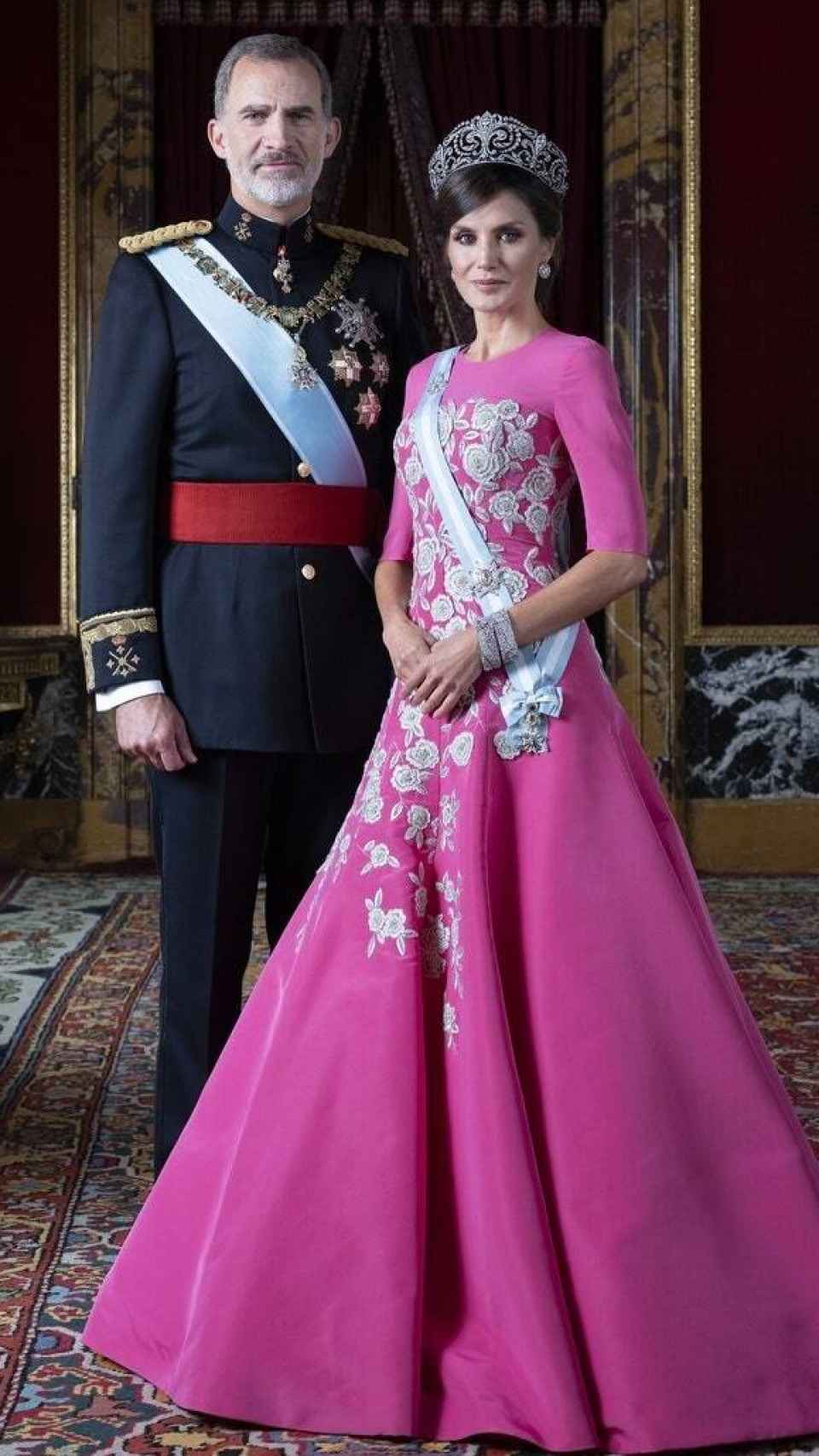 El rey Felipe VI y la reina Letizia.