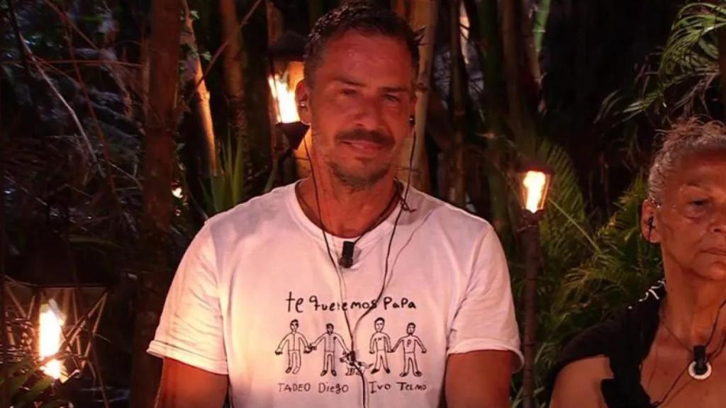 La camiseta de Nacho Palau en 'Supervivientes 2022'.