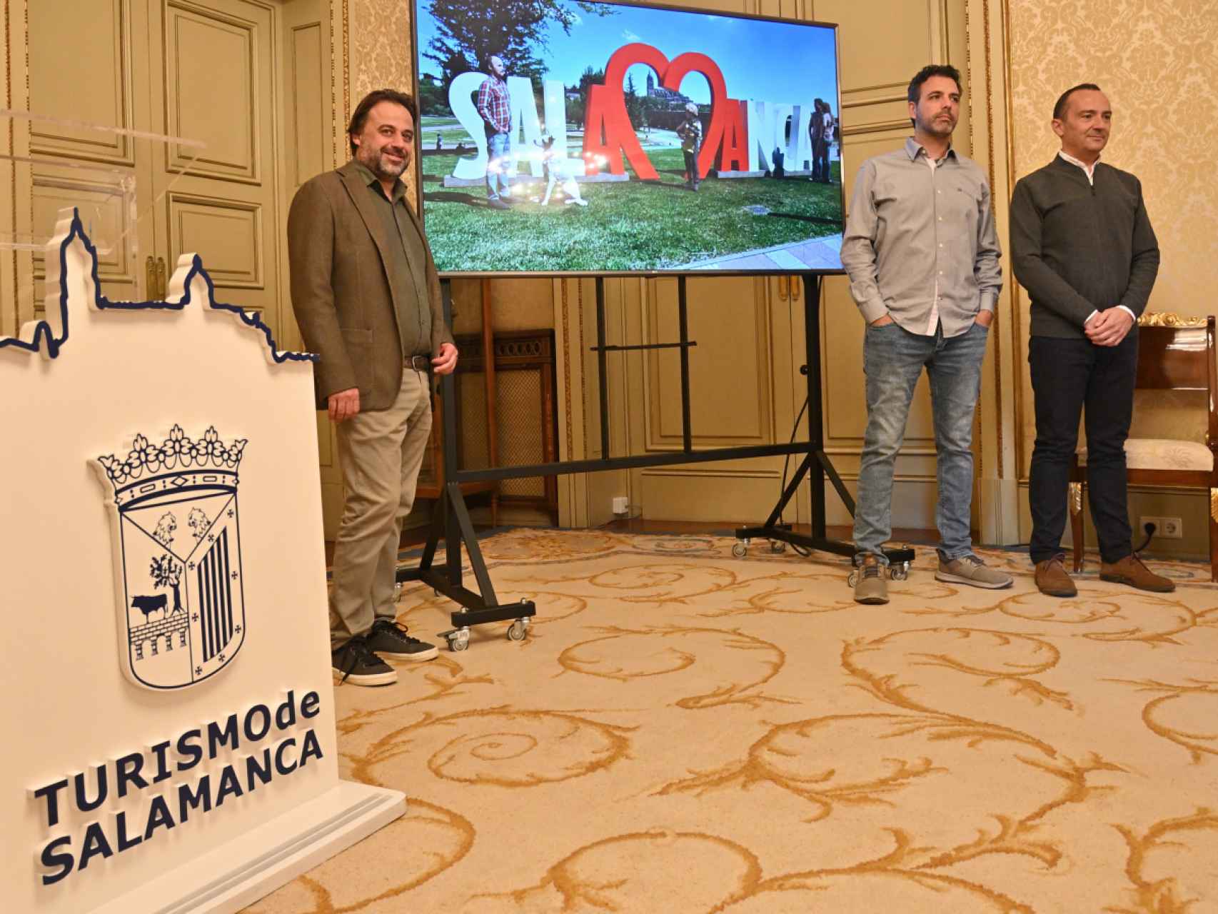 Presentación de las nuevas letras de turismo de Salamanca