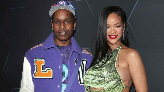 A$AP Rocky y Rihanna, el pasado 12 de febrero en un evento de Fendy en Los Ángeles.