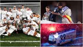 Celebración del Real Madrid de La Liga