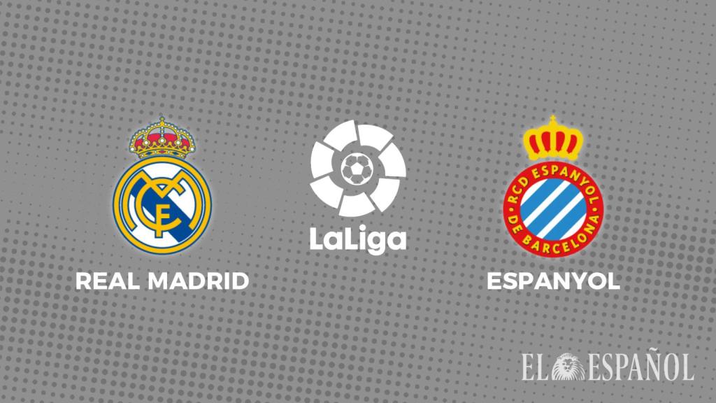 ¿Dónde ver el Real Madrid - Espanyol? Fecha, hora y TV del próximo partido de LaLiga