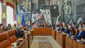 Pleno de la Diputación de Ciudad Real celebrado este viernes.