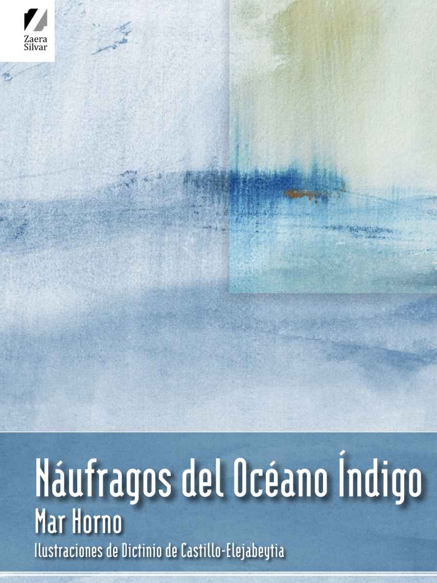 Portada 'Náufragos del Océano índigo'.