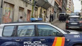 Intervención Policía Nacional en A Coruña