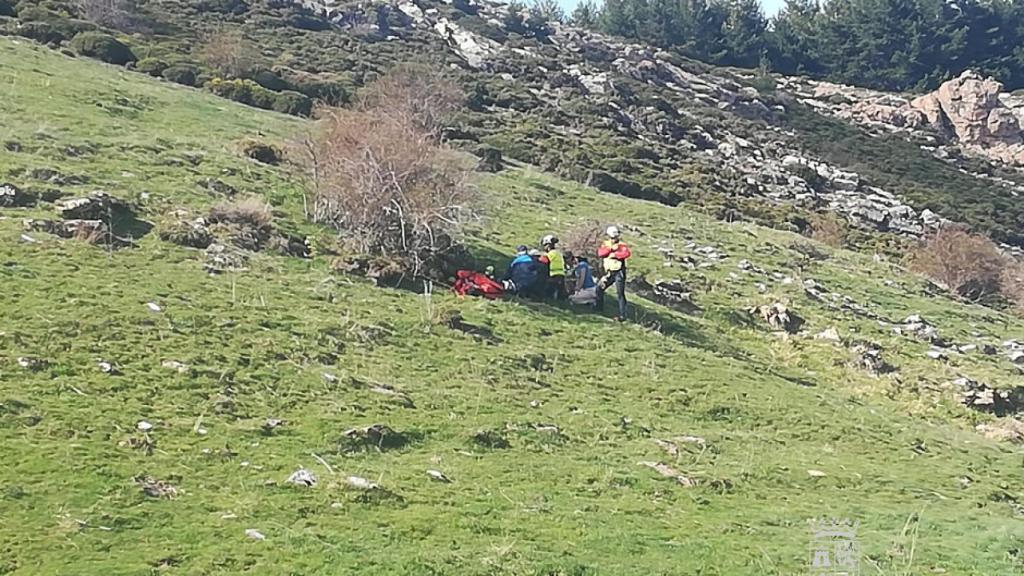 Rescate en Gete (León)