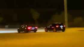 Denunciados cuatro conductores por carreras ilegales en un polígono de Valladolid