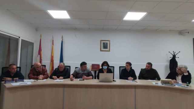 Pleno del Ayuntamiento en Villar de Cañas (Cuenca). Foto: PP Cuenca.
