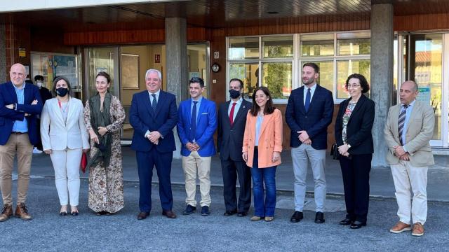 Trenor en el colegio Franciscanas de A Coruña.