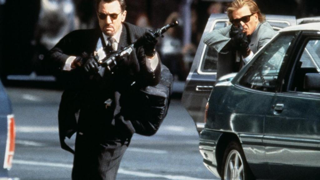 Al Pacino y Val Kilmer en 'Heat', la obra maestra de Michael Mann.