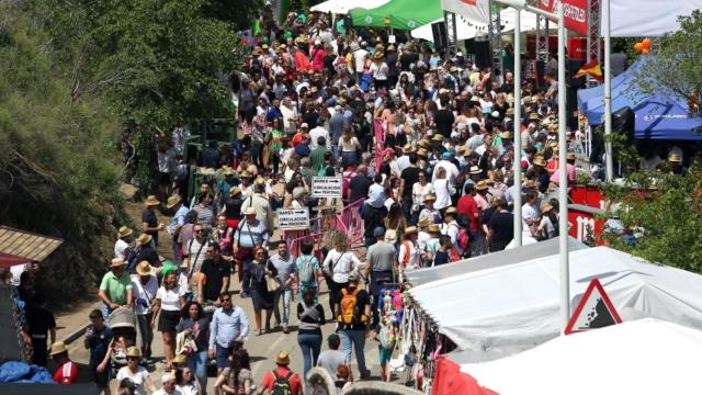 La romería de la Virgen del Valle, a rebosar tras los años de pandemia en que no se puedo celebrar.