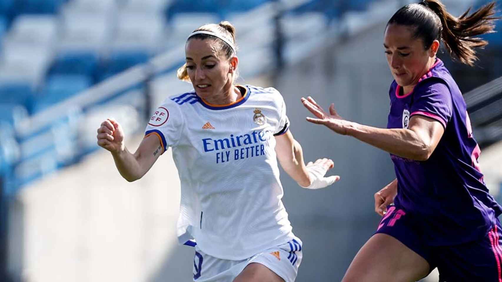 Kosovare Asllani, en el Real Madrid Femenino - Madrid CFF de la Primera Iberdrola 2021/2022