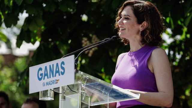 Isabel Díaz Ayuso arranca en Majadahonda su campaña para el XVII Congreso Autonómico Extraordinario del PP de Madrid.