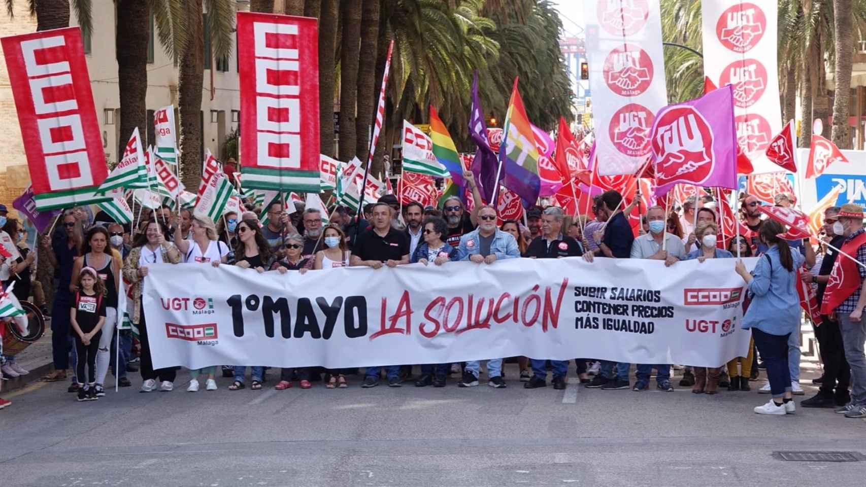 Manifestación del 1º de mayo.