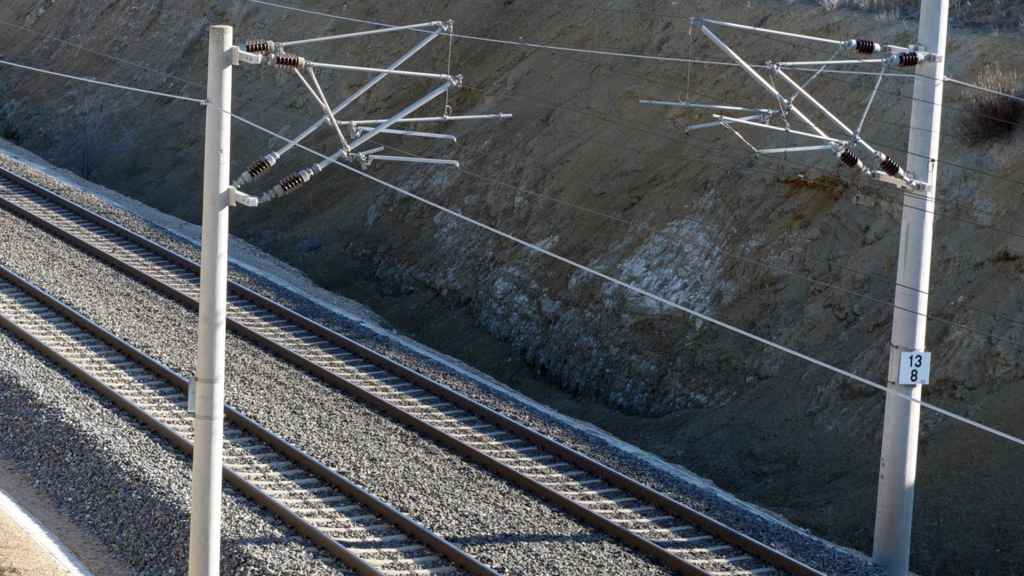 Imagen de archivo de unas vías del tren.