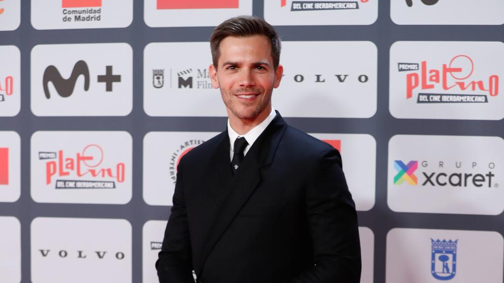 Marc Clotet en la alfombra roja de los Platino.