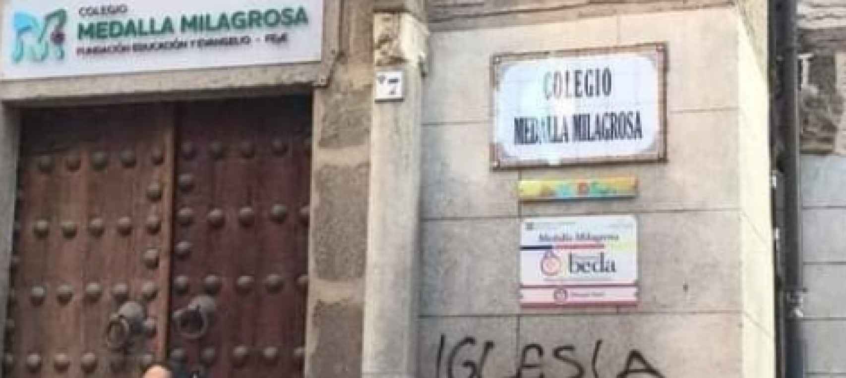 ¿Qué atentado de odio ha sufrido un colegio católico del Casco Histórico de Toledo?
