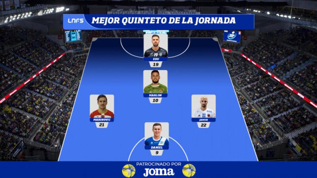 Un futbolista del Viña Albali Valdepeñas y otro del Manzanares, en el quinteto ideal