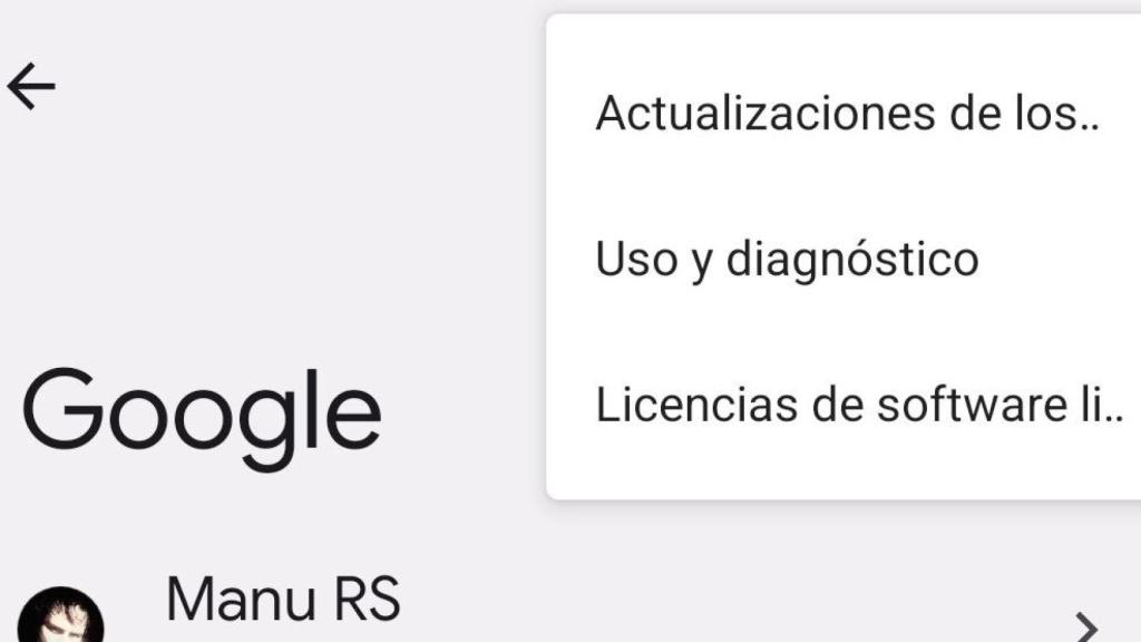 Actualización Google