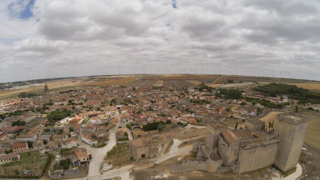 Ampudia desde el aire.