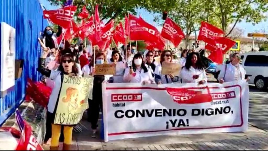 Continúa la huelga de Ayuda a Domicilio en Ciudad Real tras el fracaso en la mediación